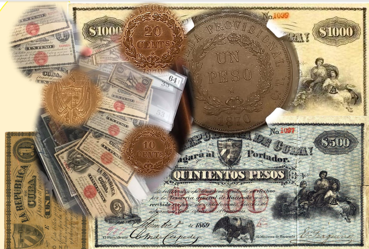 Piezas que dan vida a la numismática independentista cubana – Numismática