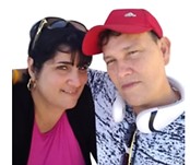 Francisco y su distinguida esposa 